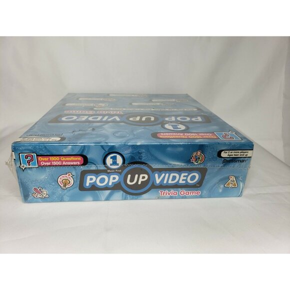 Vintage VH1 Pop Up Video 90s Music Trivia Board Game Culture Pressman TV Show - Picture 6 of 7